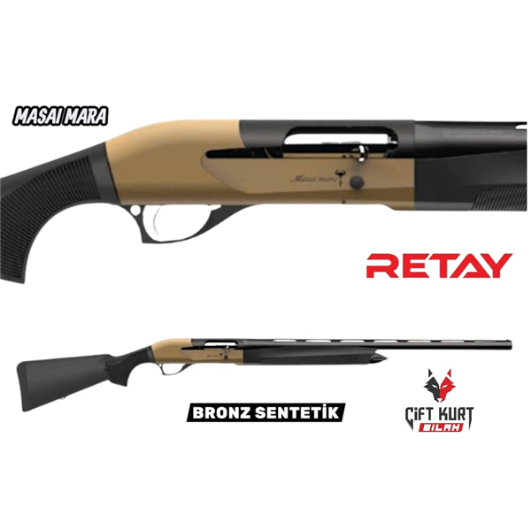 RETAY MASAİ MARA BRONZ SENTETİK YİVSİZ AV TÜFEĞİ